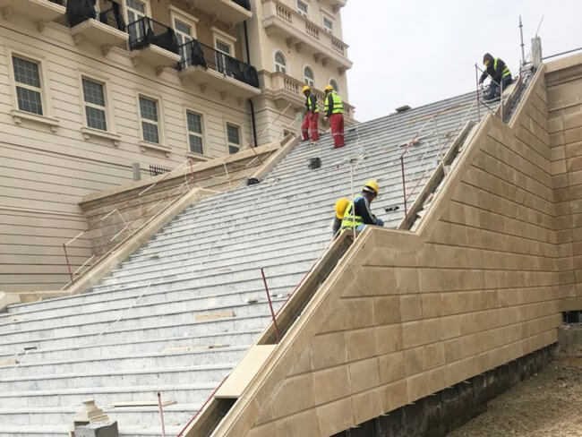 knightsbridge staircase, karabakh group, layihelendirme